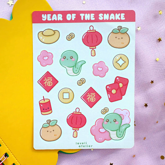 Year of the Snake Stickers