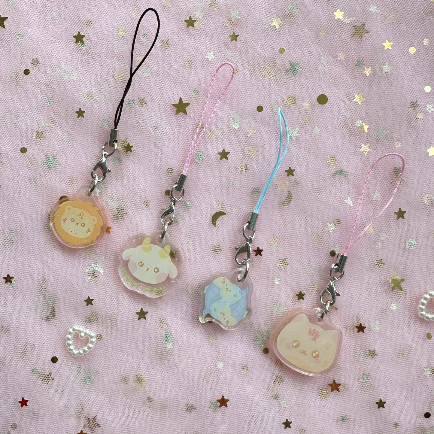 Pisces Phone Charm