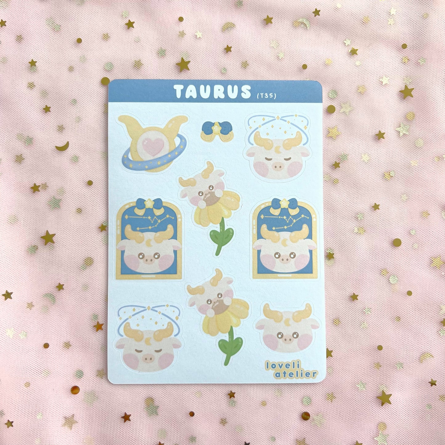 Taurus Stickers