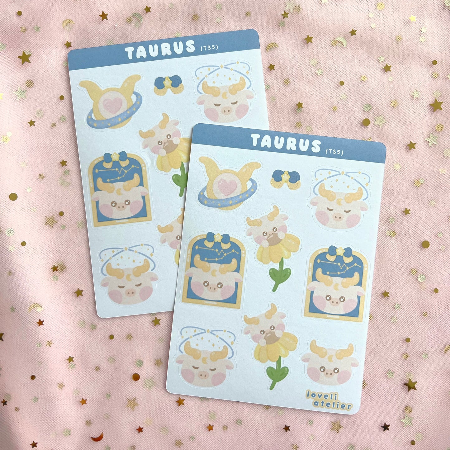 Taurus Stickers