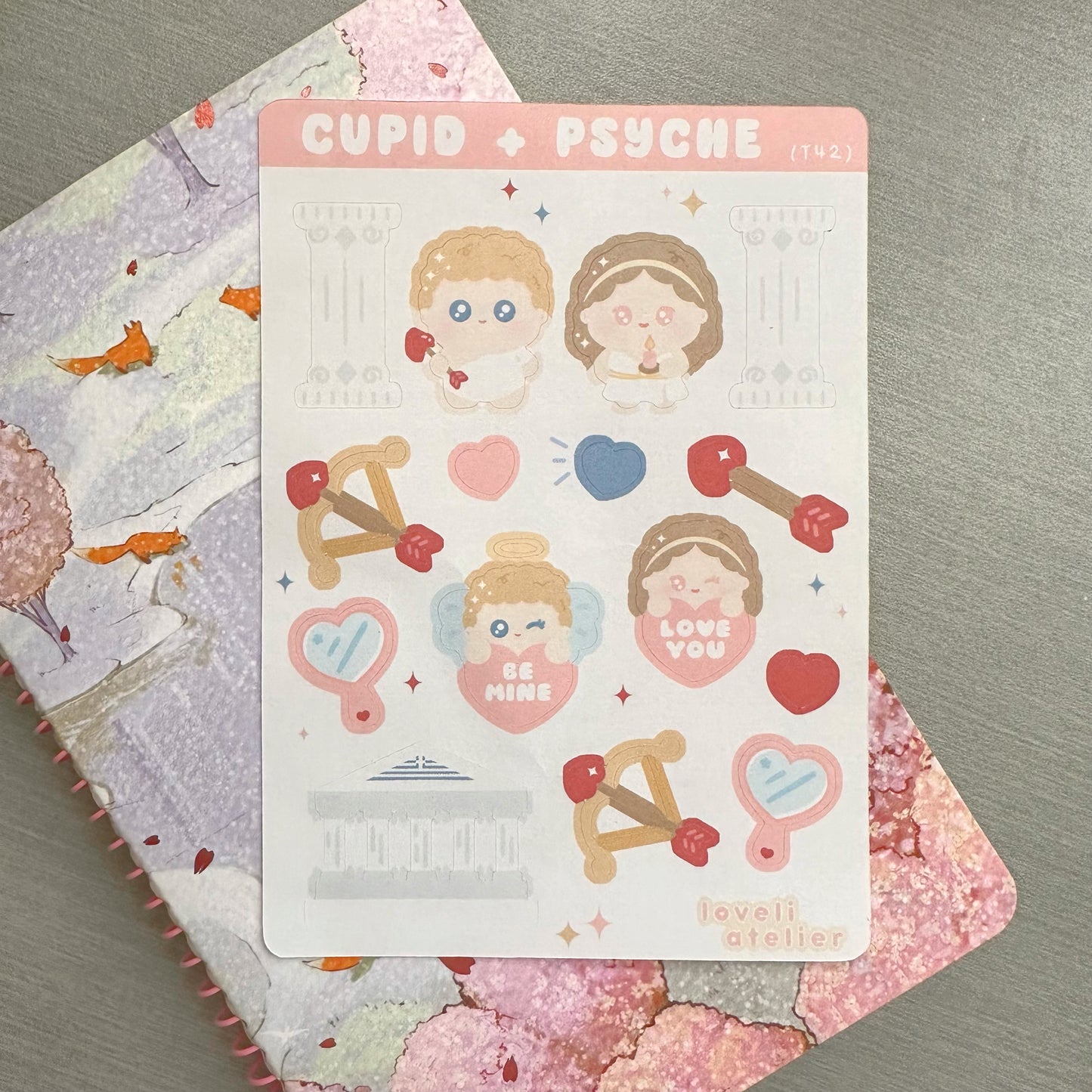 Cupid & Psyche Stickers