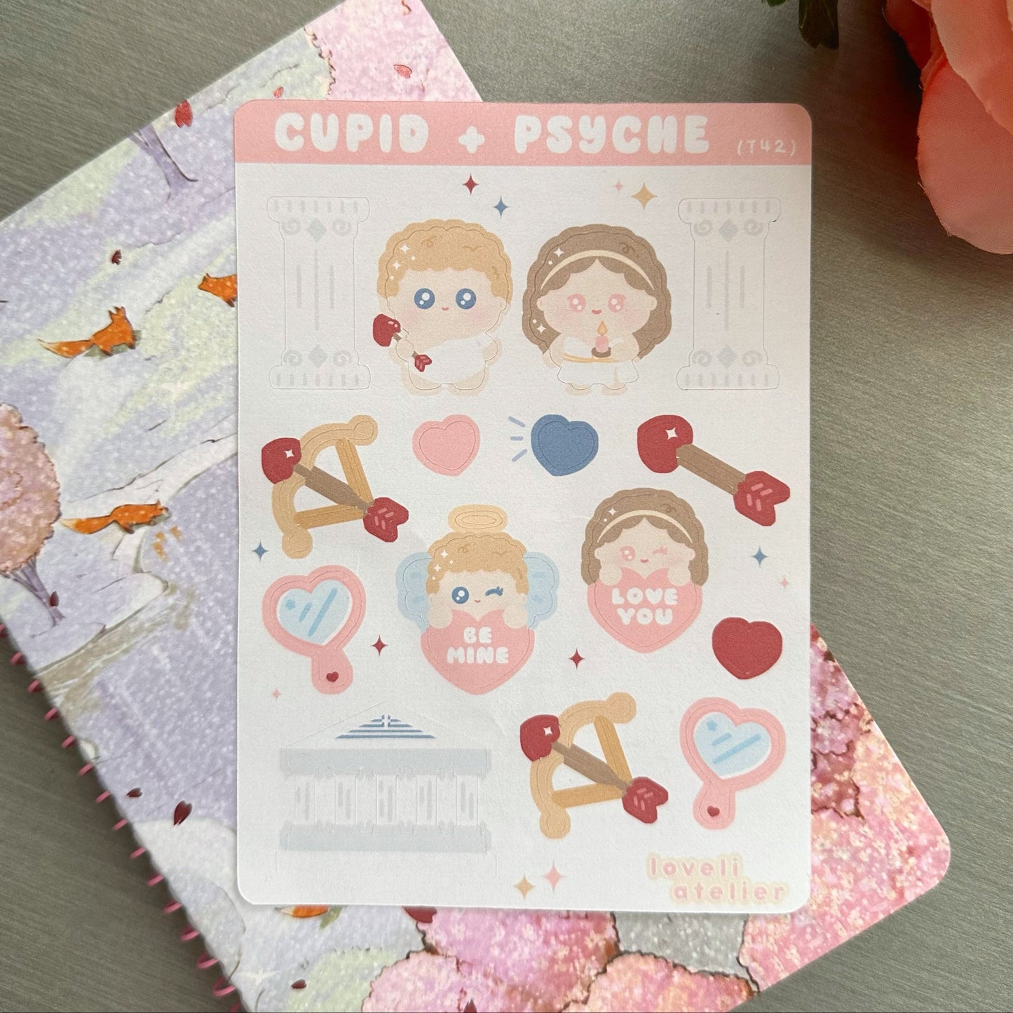 Cupid & Psyche Stickers